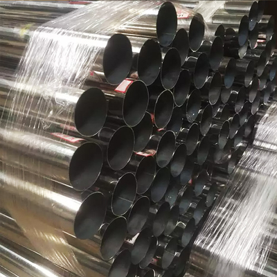 Malleable Aluminum Pipe with Anodized Finish for Exhaust Distribution