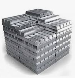 Pure Silver White 99.7% Non Alloy 2.75 Mohs Hardness Aluminum Ingot